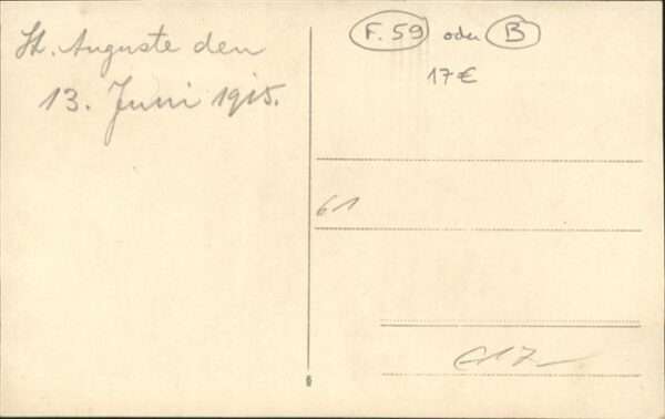 Saint-Augustin Charente-Maritime Saint-Augustin [Handschriftlich] – Bild 2