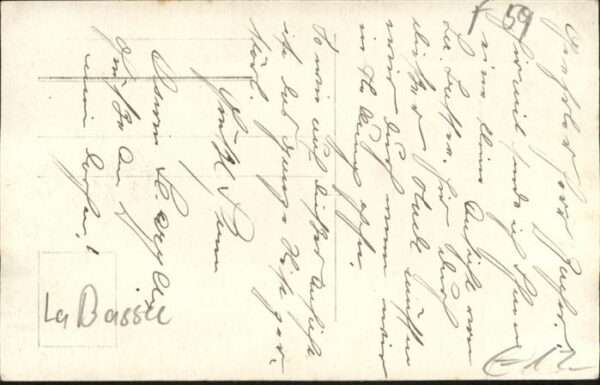 La Bassee [Handschriftlich] – Bild 2