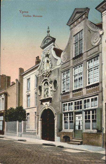 Ypern Ypres Ypres Vieilles Maisons