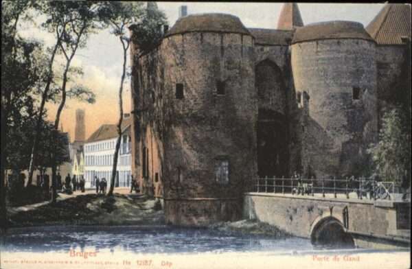 Bruges BRUGGE Belgie Bruges Porte de Gand
