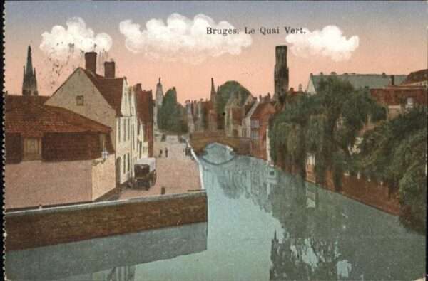 Bruges BRUGGE Belgie Bruges le Quai Vert
