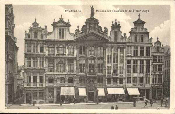 Bruxelles Bruessel Maisons des Tailleurs Victor Hugo