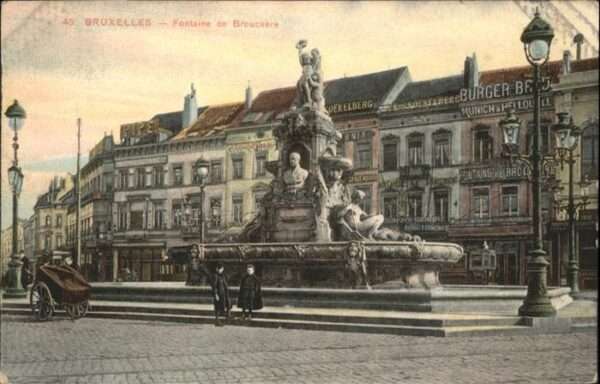 Bruxelles Bruessel Fontaine de Brouckere