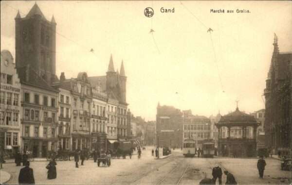 Gand Belgien Gand Marche