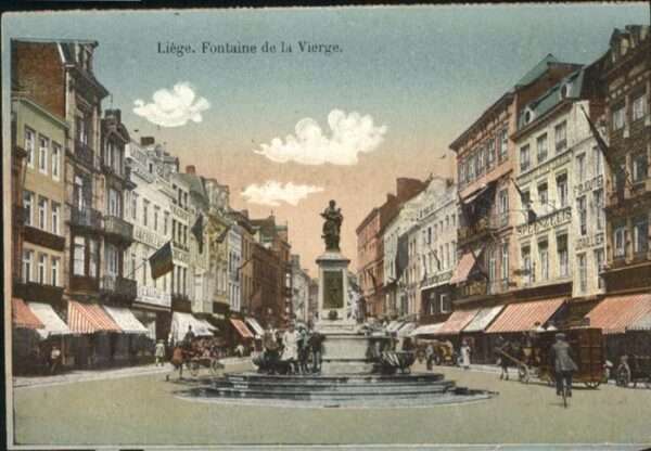 Liege Luettich Liege Fontaine de la Vierge