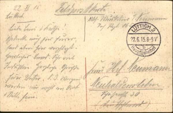 Liege Luettich Liege Place St Cambert Palais de Justic – Bild 2