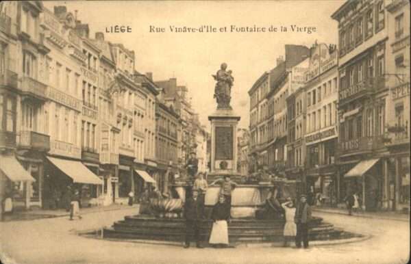 Liege Luettich Liege Rue Vinave-d_Ile Fontaine de la V