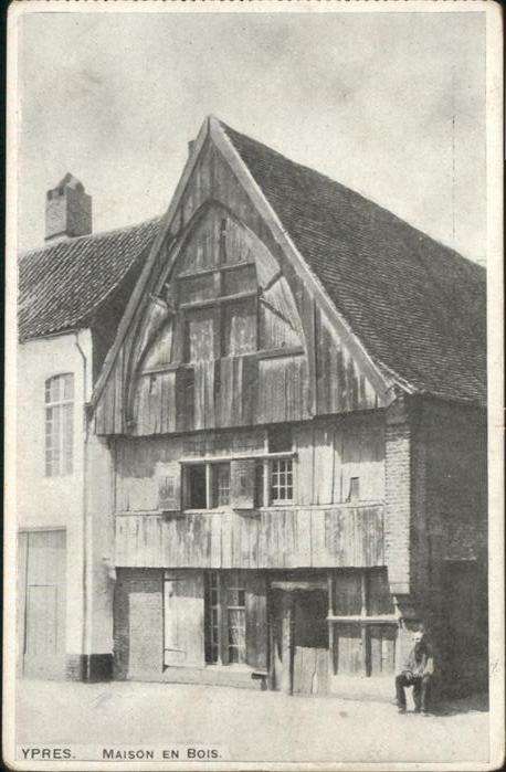 Ypern Ypres Ypres maison en bois