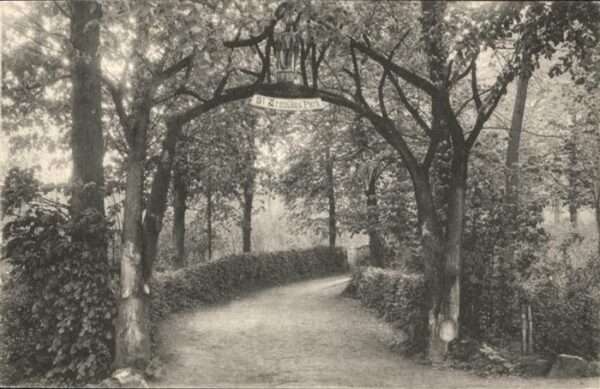 Tieghem Ingang van het Park