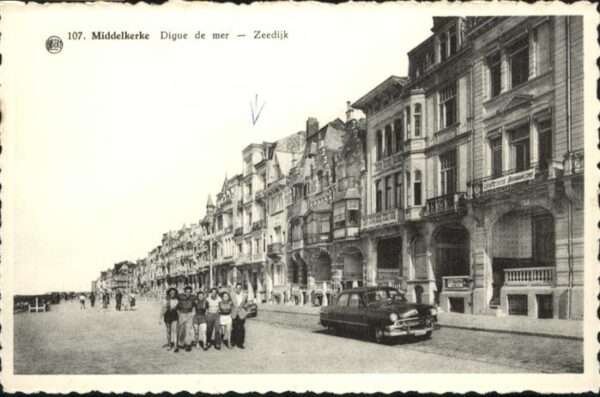 Middelkerke Digue de mer Zeedijk
