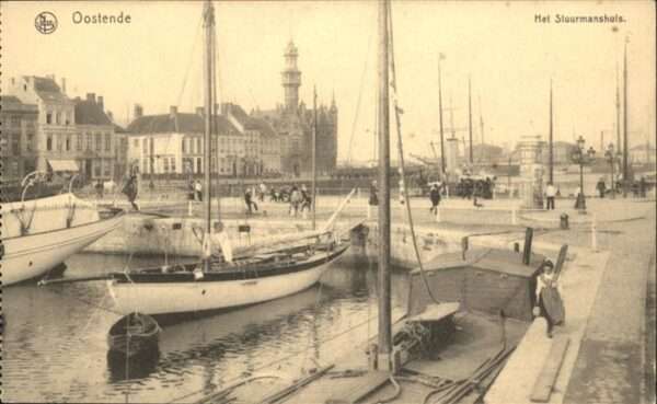 Oostende Ostende Oostende hes Stuurmanshuis
