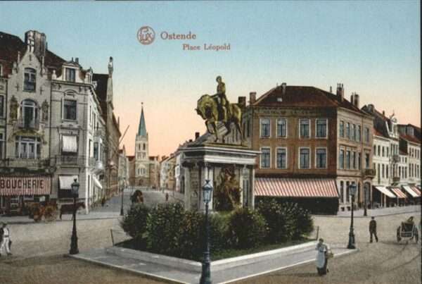 Ostende Oostende Ostende Place Leopold