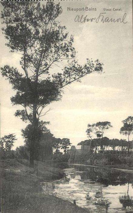 Nieuport-Bains vieux Canal