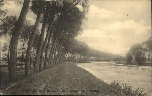 Nieport Yser entre Nieuport et Dixmude