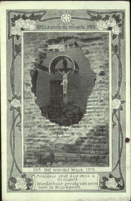 Nieuport-Bains Nieuport la croix du miracle