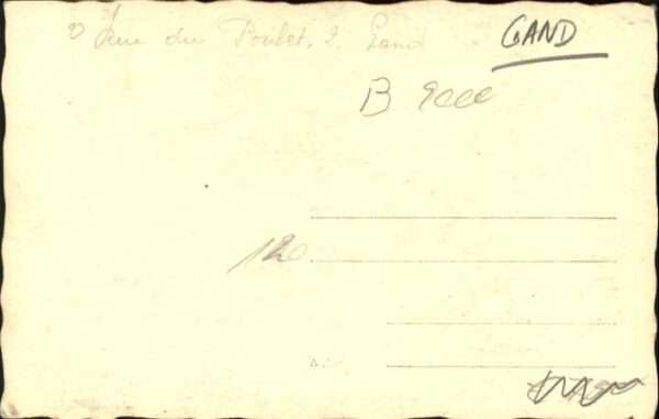 Gand Belgien Gand [handschriftlich] Eglise – Bild 2