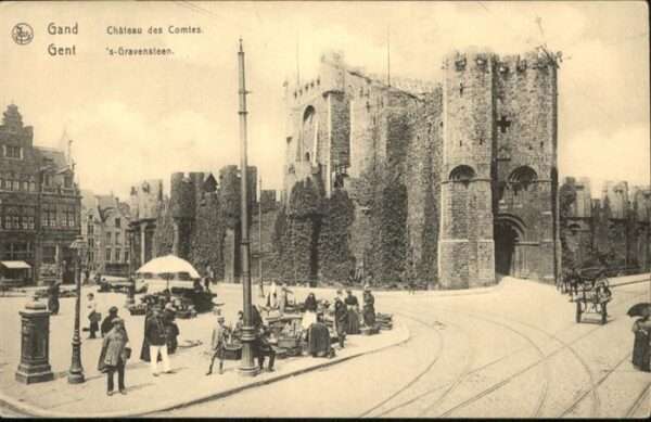 Gand Belgien Gand Chateau des Comtes
