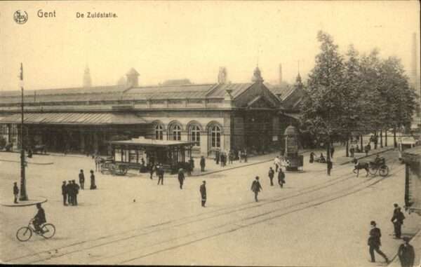 Gent Gand Flandre Gent de Zuldstatie
