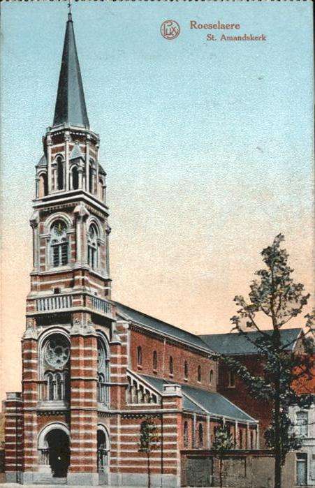 Roeselaere Roeselare St Amandskerk