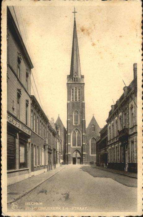 Iseghem Flandre St Hiloniuskerk