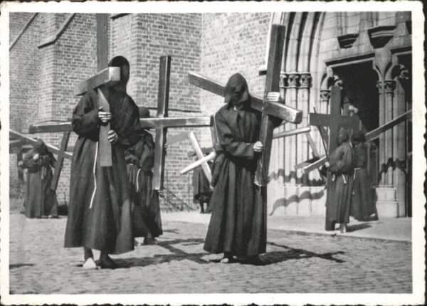Furnes Veurne West-Vlaanderen Belgie Veurne Boetprocessie