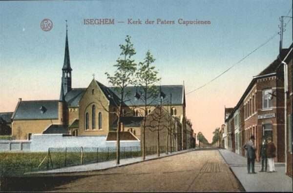 Iseghem Flandre Kerk der Paters Capucienen