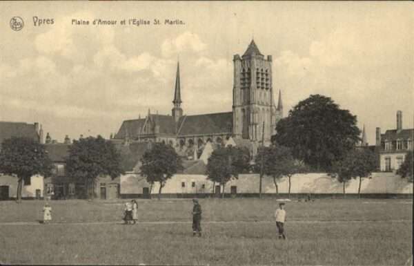 Ypern Ypres Ypres Plaine d_Amour Eglise St Martin