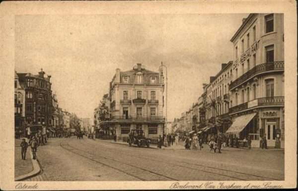 Ostende Oostende Ostende Boulevard van Iseghem Rue Longu