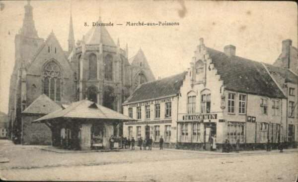Dixmude Marche-aux-Poissons Vischmarkt