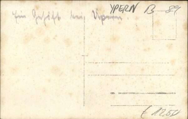 Ypern Ypres Ypern [handschriftlich] – Bild 2