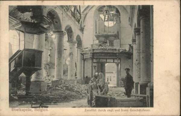Poelcapelle Zerstörung