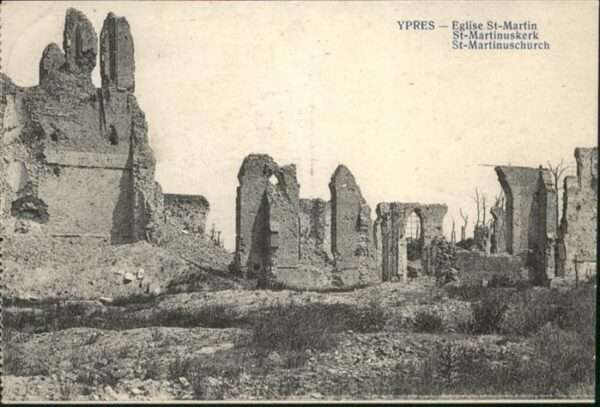 Ypern Ypres Ypres Eglise St Martin