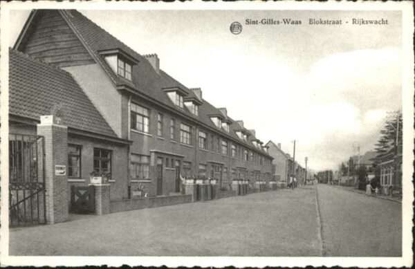 Sint-Gillis-Waas Blokstraat Rijkswacht