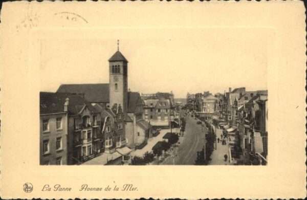 La Panne Veurne La_Panne Avenue de la Mer