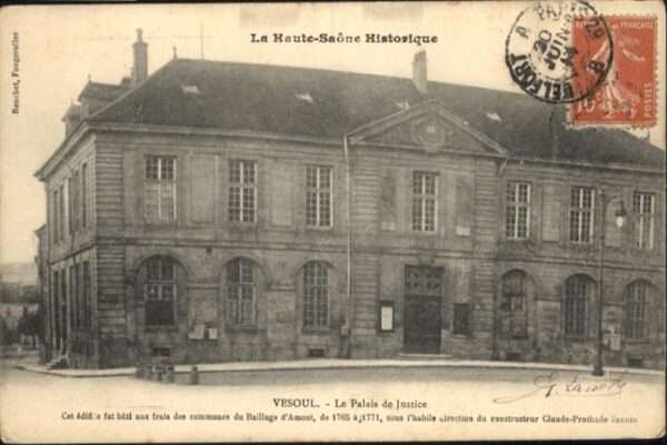 Vesoul le Palais de Justice