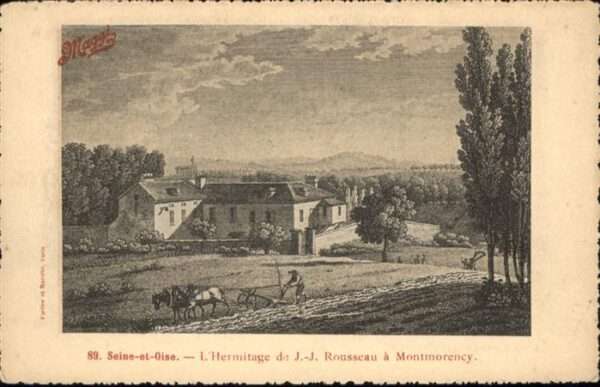 Seine-et-Oise Hermitage Rousseau a Montmorency