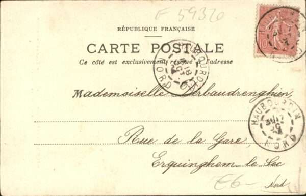 Haubourdin Pensionnat de la Sagesse Cour de Recrea – Bild 2