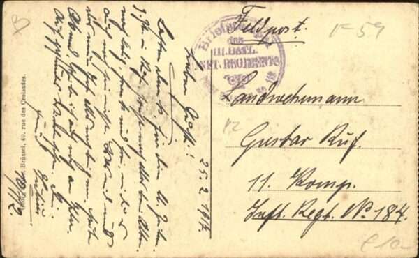 Armentieres Boulevard Faidherbe – Bild 2