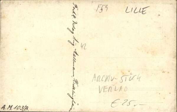 Lille Nord Lille [handschriftlich] Zerstörung – Bild 2