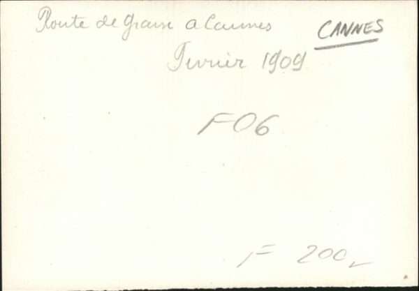 Cannes Alpes-Maritimes Cannes [handschriftlich] – Bild 2