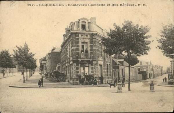 Saint-Quentin 02 Aisne Saint-Quentin Boulevard Gambetta Rue Be