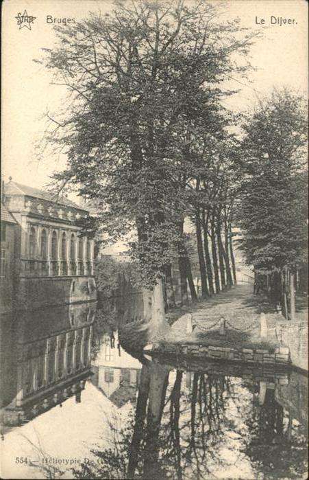 Bruges BRUGGE Belgie Bruges Dijver