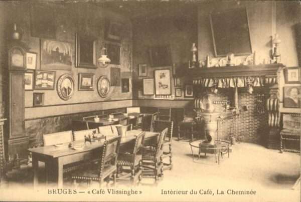 Bruges BRUGGE Belgie Bruges Cafe Vlissinghe Cheminee