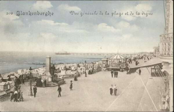 Blankenberghe Plage Digue