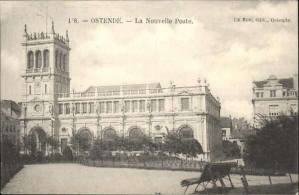 Ostende Oostende Ostende Nouvelle Poste