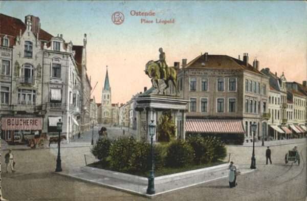 Ostende Oostende Ostende Place Leopold
