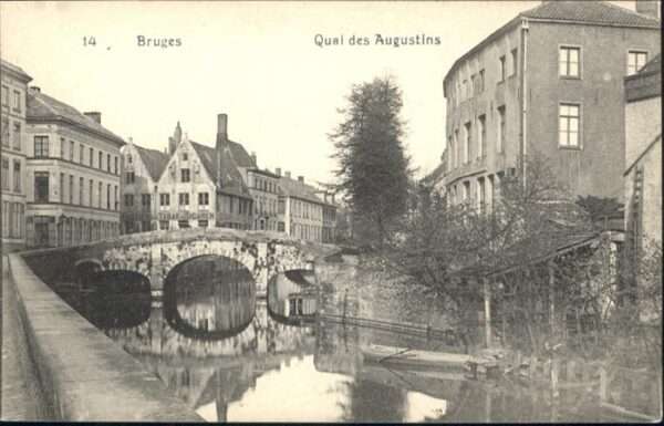 Bruges BRUGGE Belgie Bruges Quai Augustins