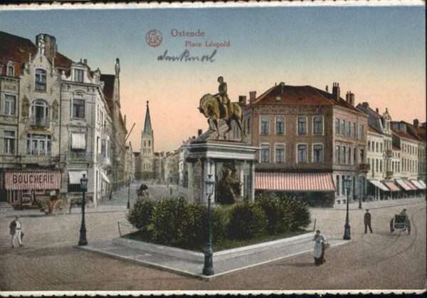 Ostende Oostende Ostende Place Leopold