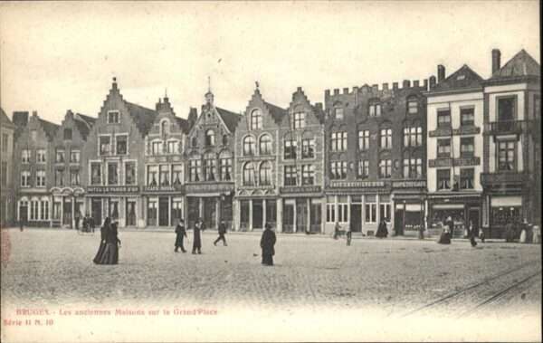 Bruges BRUGGE Belgie Bruges Maison Grand Place