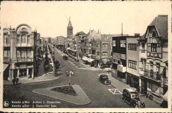 Knocke-sur-Mer Zee Avenue J. Dumortier Laan